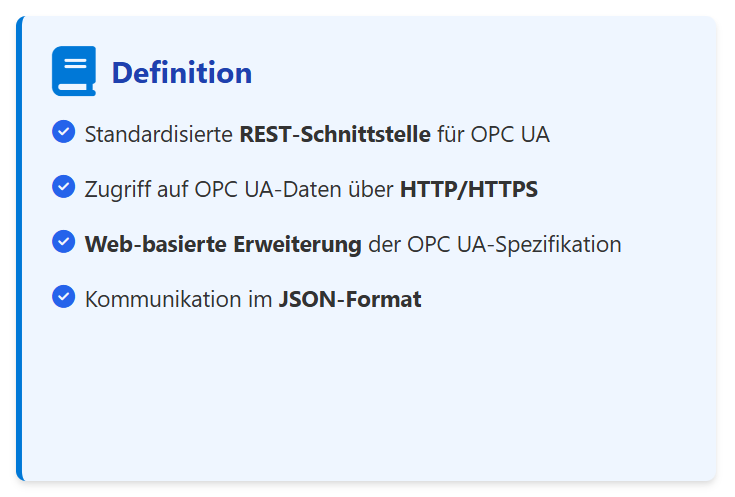 OPC UA Web API Definition OPC UA Web API Definition