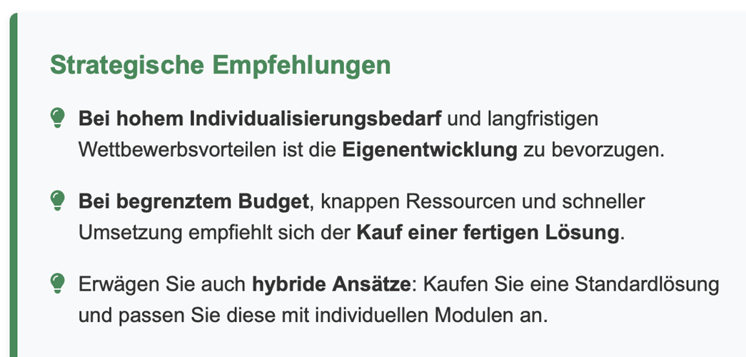 MES: Make or Buy? Strategische Empfehlungen