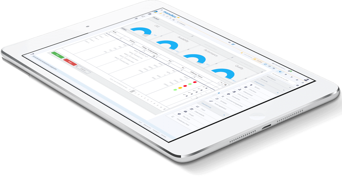 Produktions-Dashboards mit manubes Produktions-Dashboards mit manubes