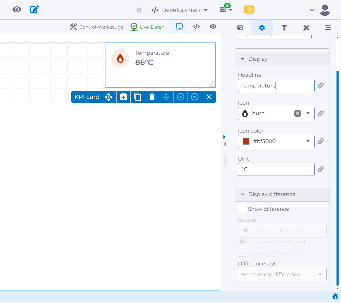 Data Visualization with manubes: Adjust the Design of an Element