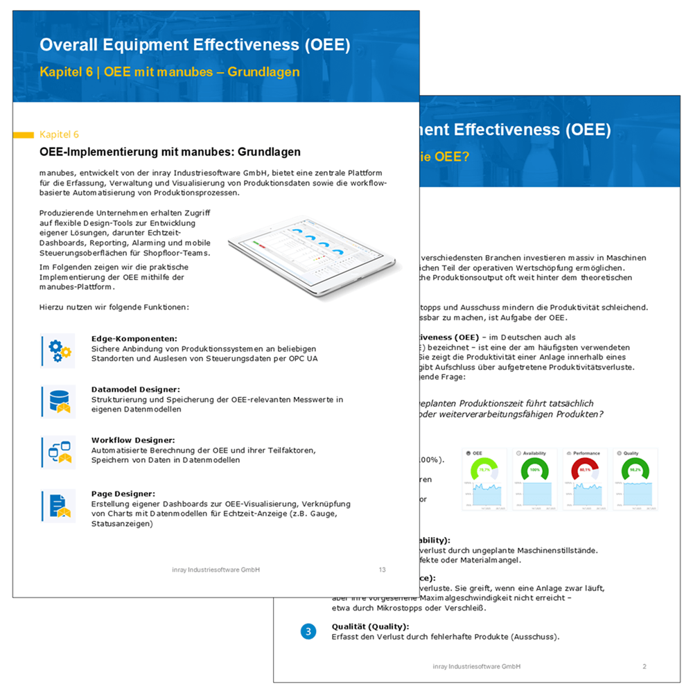 Whitepaper: OEE mit manubes
